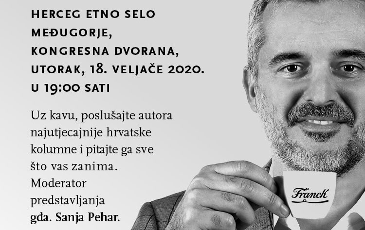 „Kratki espresso“ Nine Raspudića u Međugorju