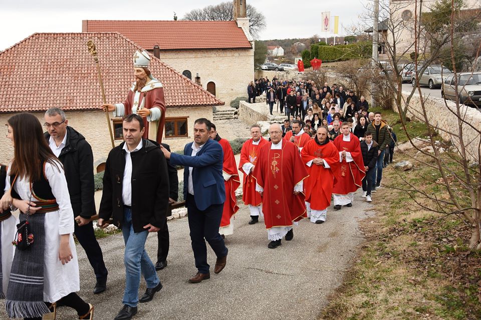 Svećenik Dubrovačke biskupije predvodio misno slavlje na blagdan sv. Blaža