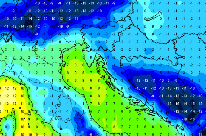 Od sredine tjedna stiže osjetno zahlađenje, evo gdje se očekuje snijeg