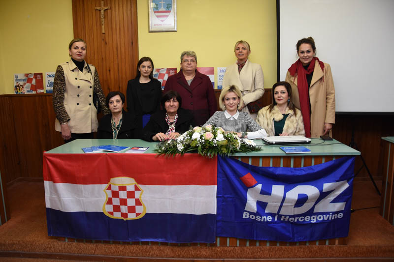 Održana izborna skupština Općinskog odbora Zajednice žena “Kraljica Katarina Kosača” HDZ BiH Čitluk