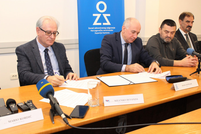 Potpisan Ugovor o pružanju zdravstvenih usluga za 2020. godinu