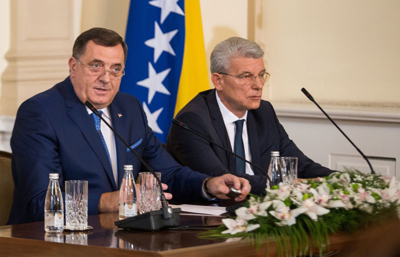 Zajednička izjava Milorada Dodika i Šefika Džaferovića, članova Predsjedništva BiH