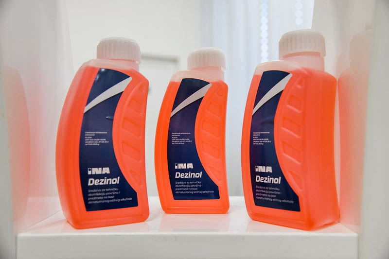INA u rekordnom roku proizvela vlastiti dezinficijens za površine
