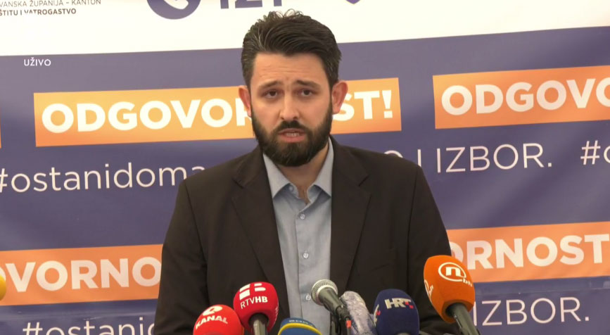 VIDEO Konferencija za medije Stožera civilne zaštite HNŽ 30.3.2020.