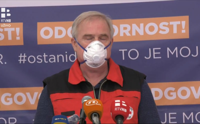 VIDEO Stožer civilne zaštite HNŽ-a održao konferenciju za medije