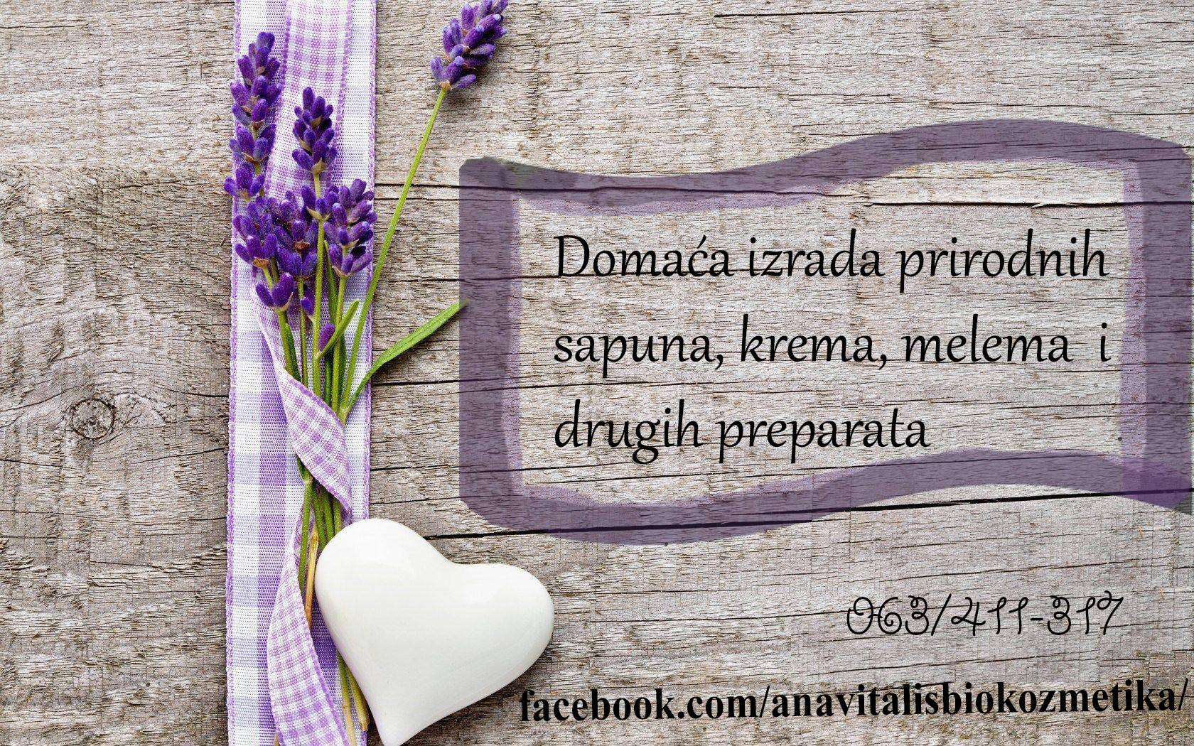 PREDSTAVLJAMO Anavitalis: Biljni proizvodi, sapuni, čajevi, kreme, melemi i aromatična ulja