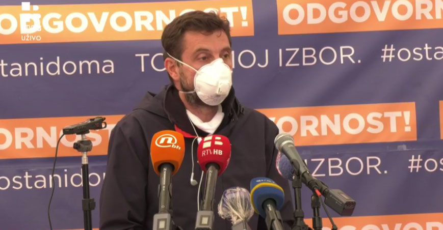 VIDEO Dr. Kordić: Imamo transmisiju bolesti, puno je ljudi s blagim ili nikakvim simptomima, ljudi nemojte se zavaravati da je situacija pod kontrolom!