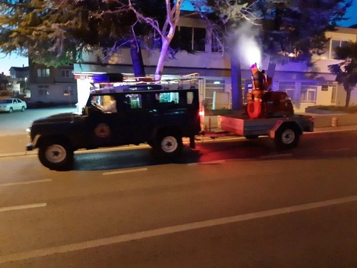 Sinoć su dezinficirane javne površine na području općine Čitluk