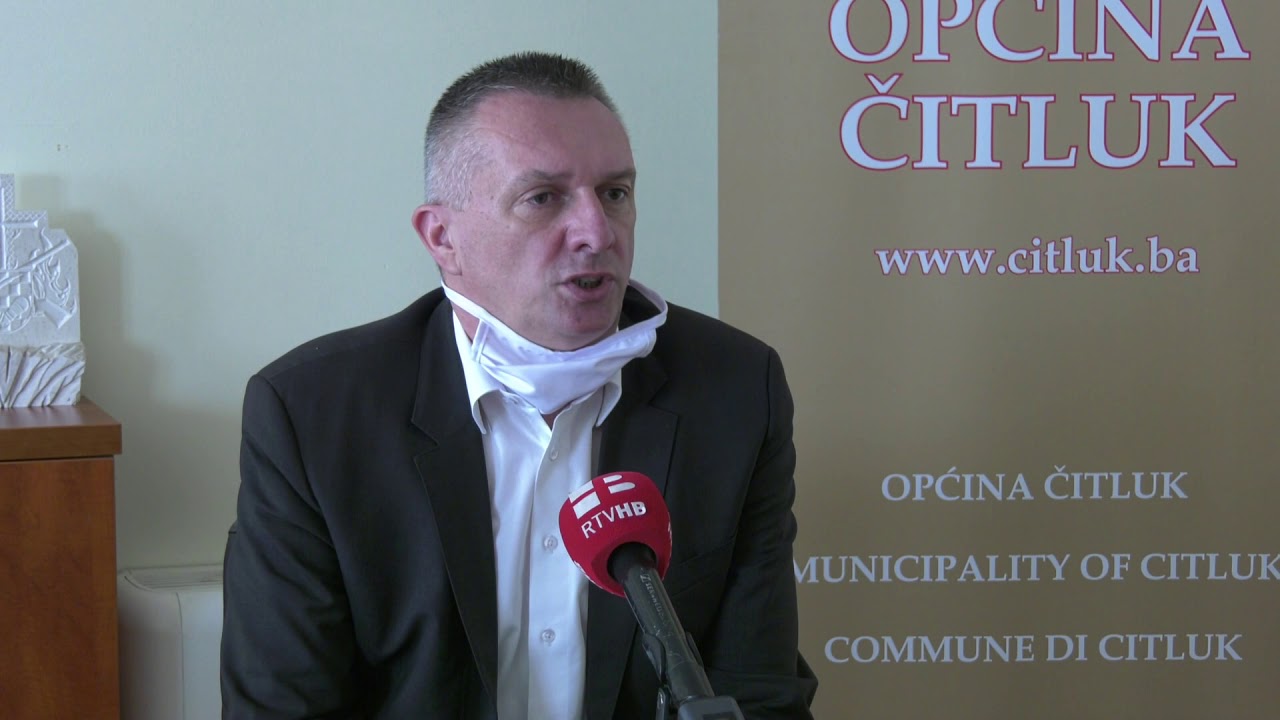 VIDEO Načelnik Radišić o stanju uzrokovanom infekcijom koronavirusa na području općine Čitluk