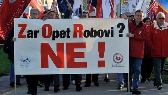Sindikati: Poslodavci urušavaju radnička prava, žele ih učiniti robovima