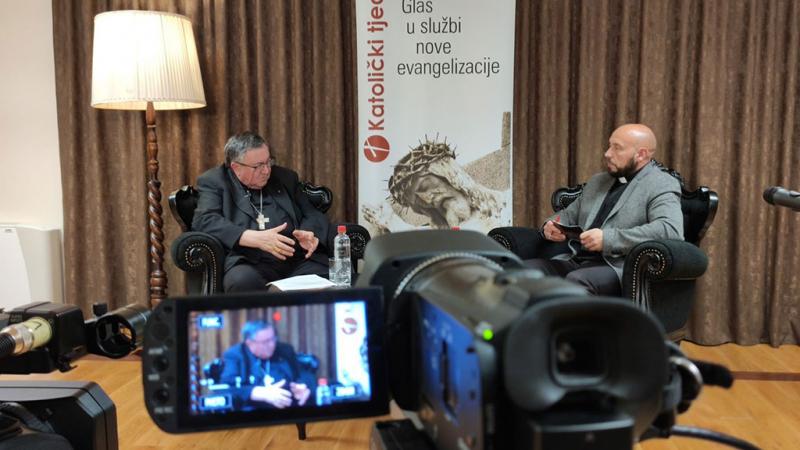 Kardinal Puljić: Komšić nikad nije pozitivno govorio o Hrvatima i katolicima, na prijeme više neće biti pozivan