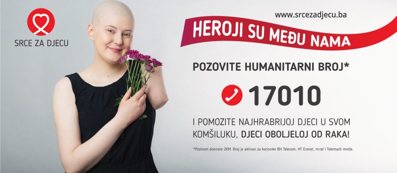 Heroji su među nama – podržite djecu oboljelu od raka