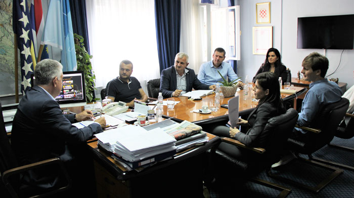 Herceg održao sastanak s predstavnicima Udruge poduzetnika Hercegovine