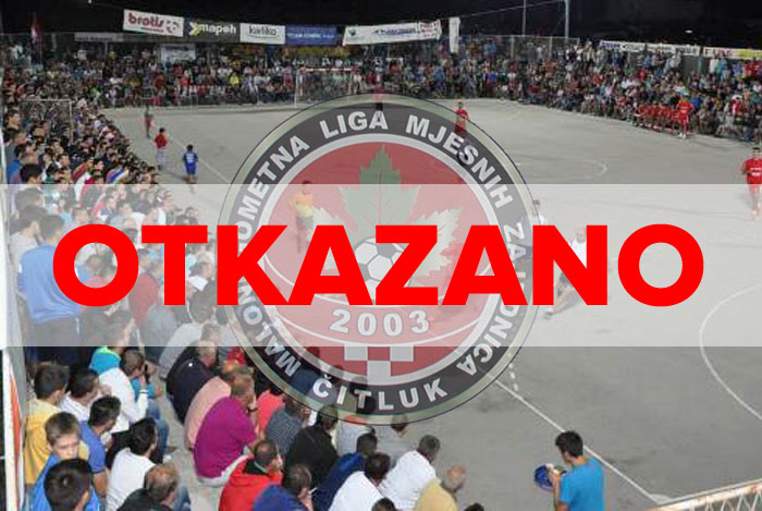 Otkazana Malonogometna liga mjesnih zajednica općine Čitluk