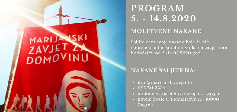 VIDEO Počinje zavjetno hodočašće za Domovinu