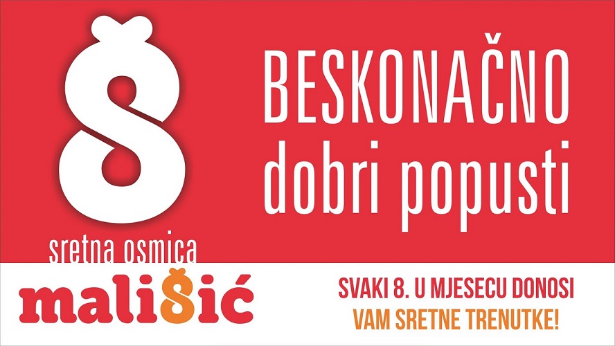 Sretna osmica u PC Mališić Međugorje // subota 08.08.2020.