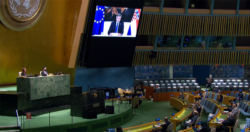 Plenković u UN-u: Puna jednakost Hrvata u BiH ostaje naš najviši prioritet