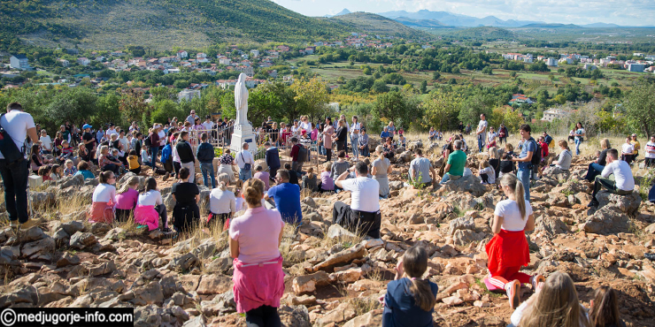 Brdo Ukazanja: Vjerničke obitelji Hercegovine pokazale koliko molitvom stoje uz svoju Nebesku Majku