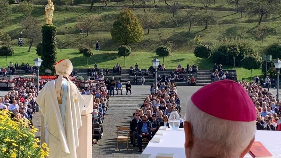 Hodočašće vjernika Vrhbosanske nadbiskupije i Banjolučke biskupije u bistričko svetište
