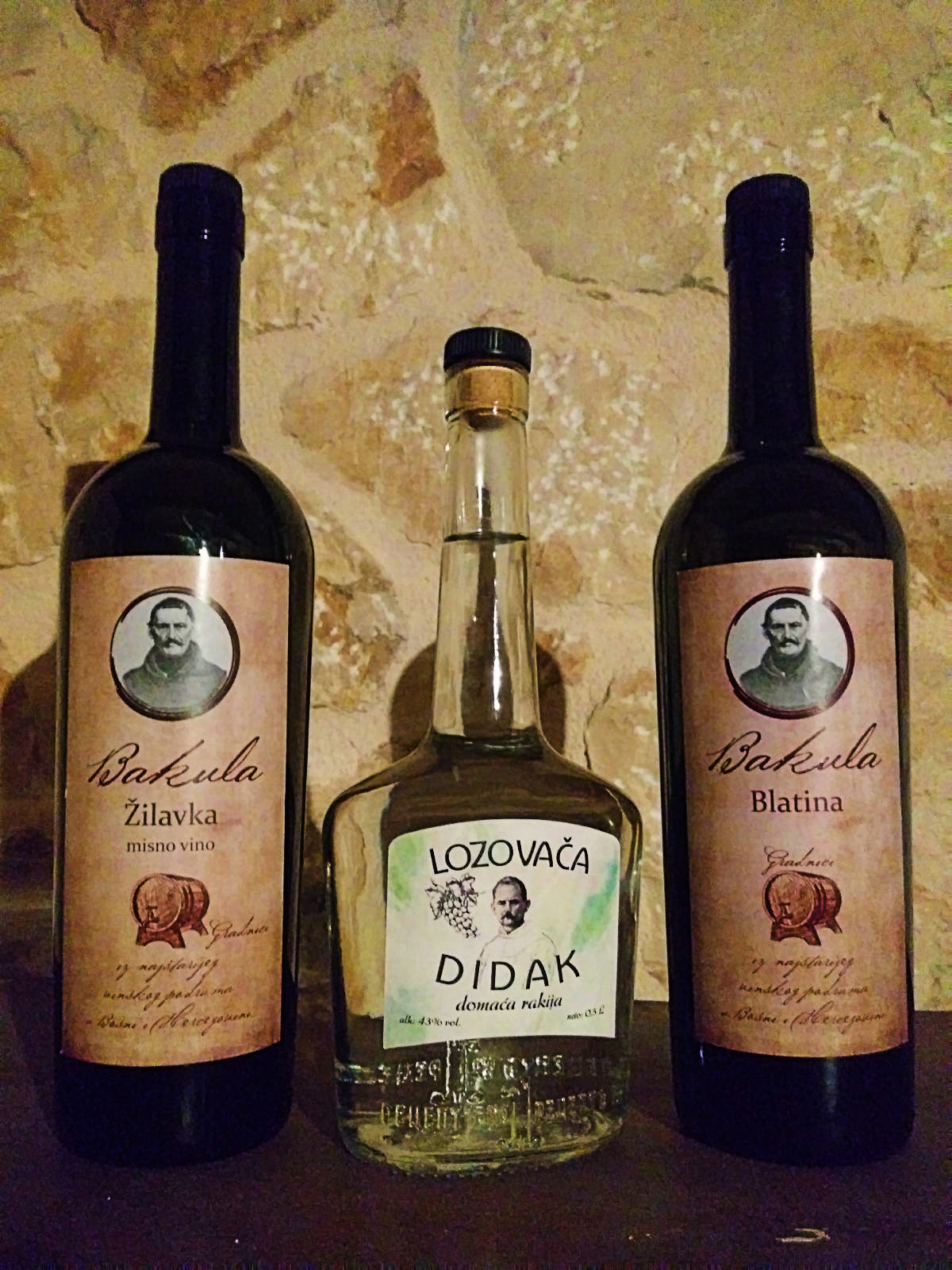 OPG Bašča: Pekmez od grožđa, suhe smokve, ćupter, maslinovo ulje, vino, rakija…