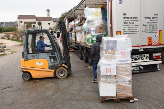 Pomoć iz Hercegovine uskoro će stići do potrebitih u Banovini