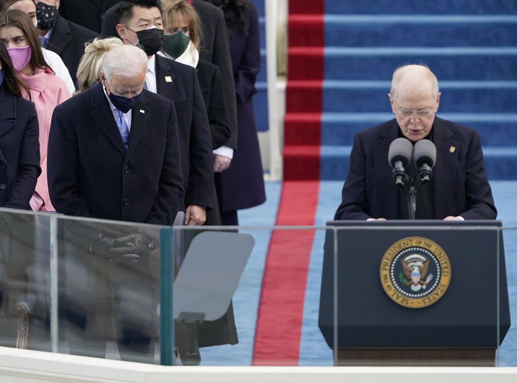 Molitva katoličkog svećenika na inauguraciji Joea Bidena