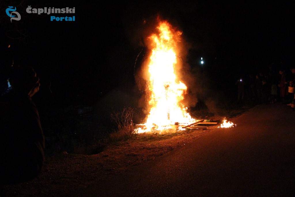 FOTO | Spaljivanjem Marka Krnjevala završeni Pokladni dani Trebižat – Čapljina 2021.