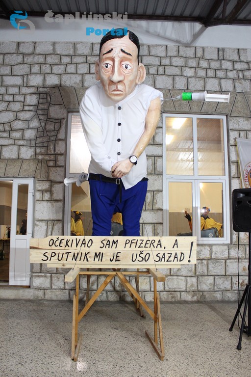 FOTO | Spaljivanjem Marka Krnjevala završeni Pokladni dani Trebižat – Čapljina 2021.