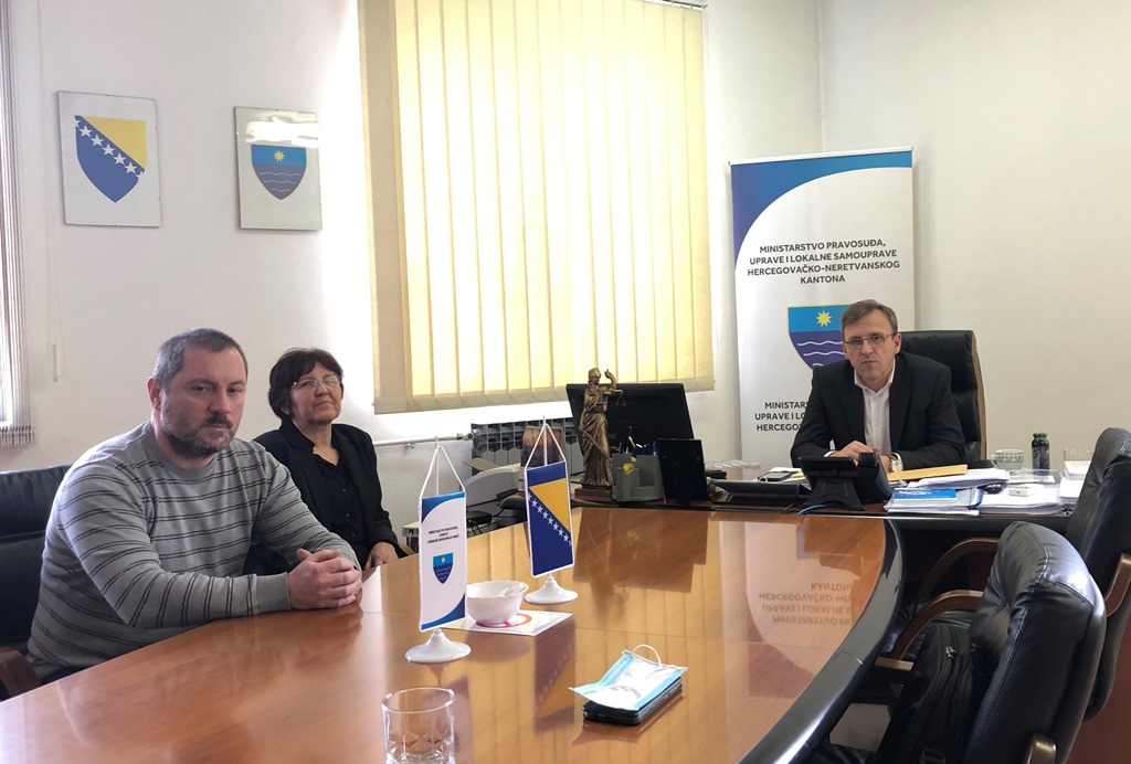 Ministar Balić s predstavnicima Nezavisnog sindikata državnih službenika i namještenika u HNŽ