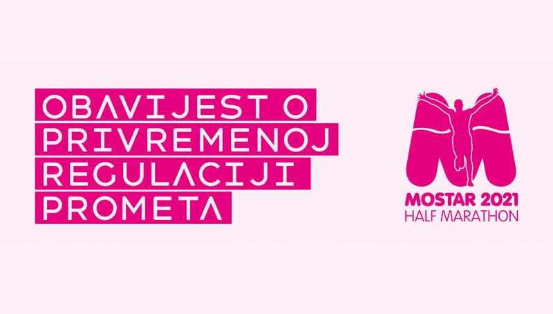 Obavijest o privremenoj regulaciji prometa na području Mostara