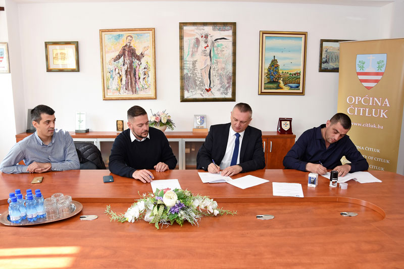 Potpisan ugovor za rekonstrukciju i izgradnju zgrade Kulturno-informativnog centra Čitluk