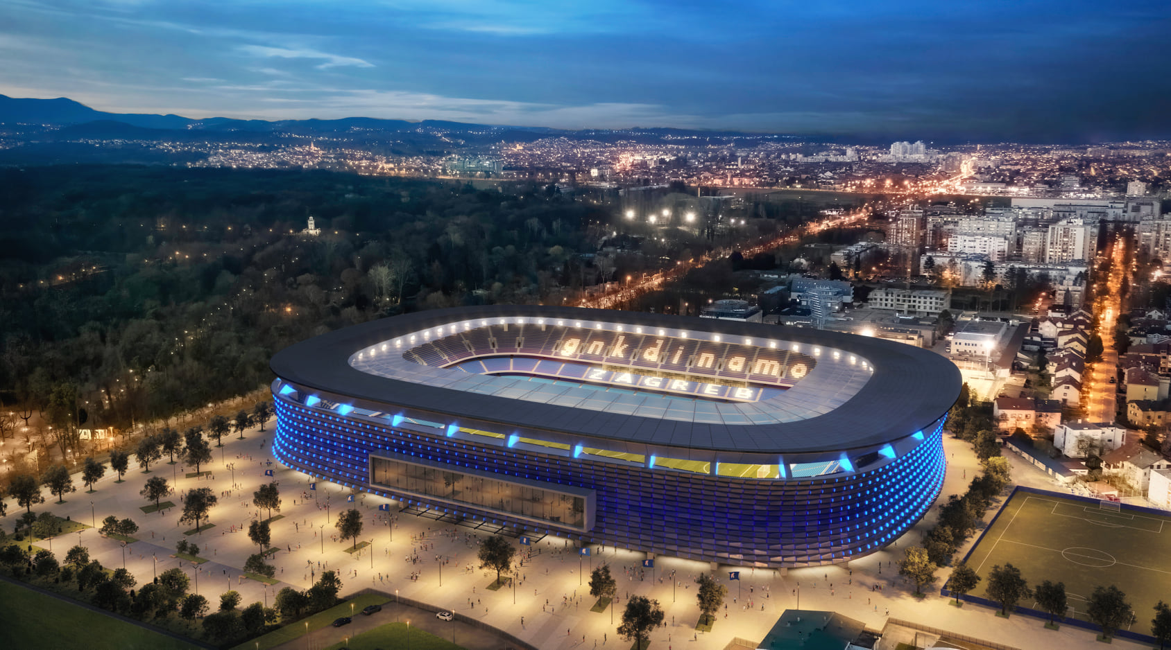Dinamo predstavio izgled novog stadiona na Maksimiru: Koštat će 60 milijuna eura