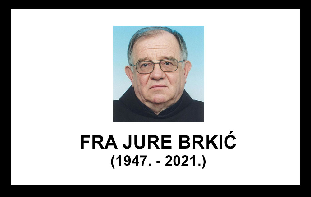 Preminuo Brotnjak fra Jure Brkić, nekadašnji župnik u Čitluku