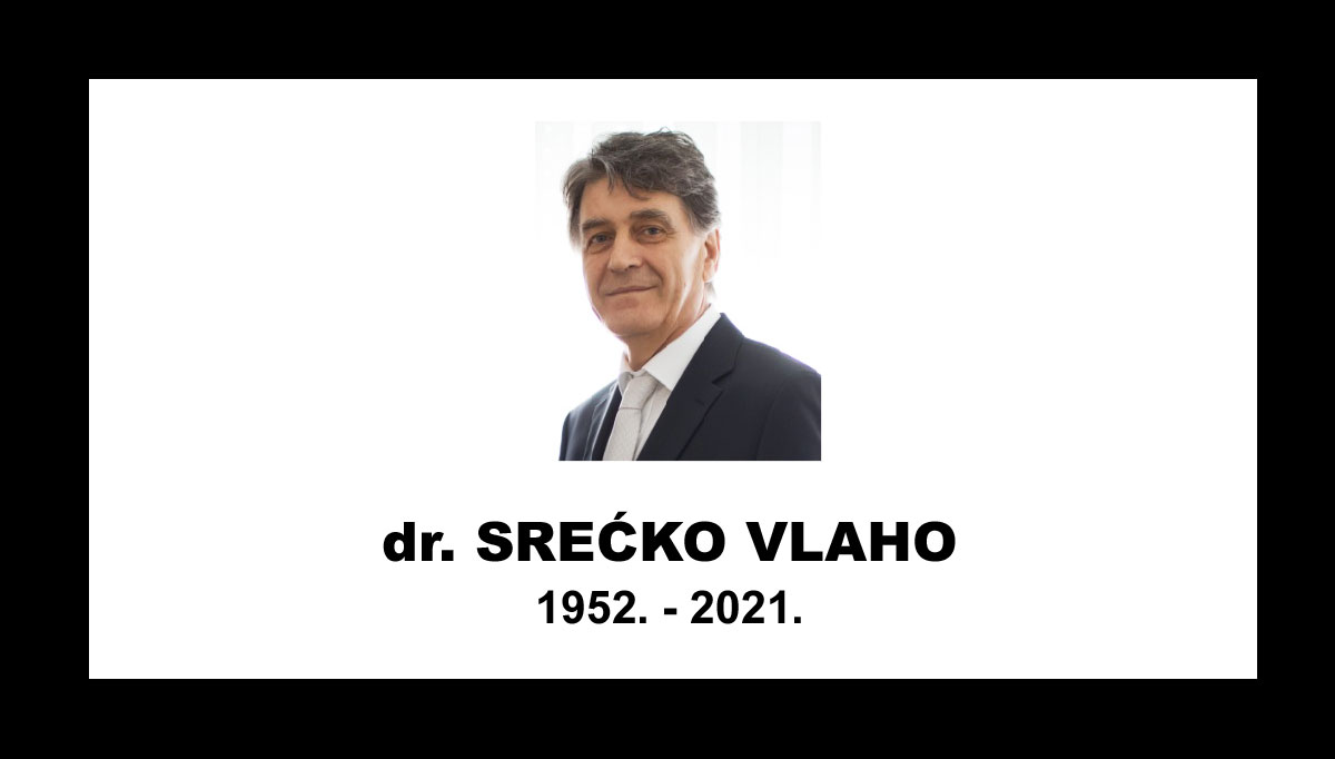 Preminuo dr. Srećko Vlaho (1952. – 2021.)