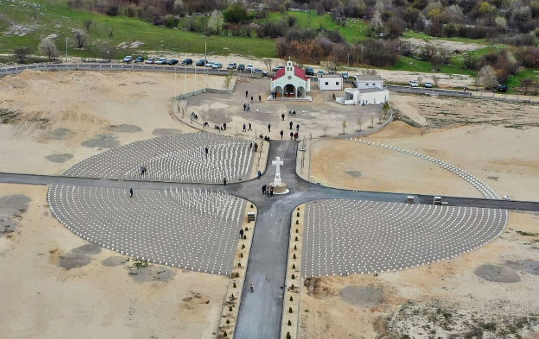 Utvrđen dio Groblja Mira na kojem će biti postavljeni križevi za žrtve s područja općine Čitluk