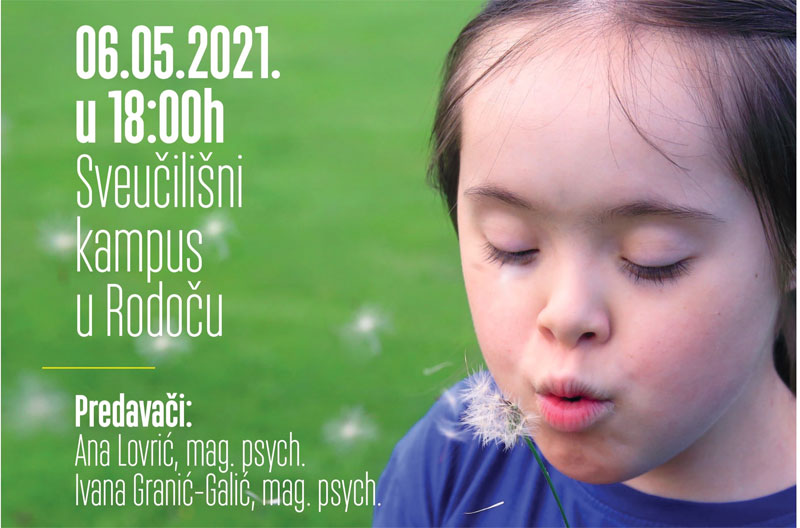 Predavanje – izazovi odrastanja s Down sindromom u četvrtak u Mostaru