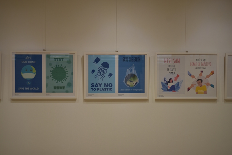 FOTO: Svečano otvorena galerija Visoke škole “Logos centar” u Mostaru