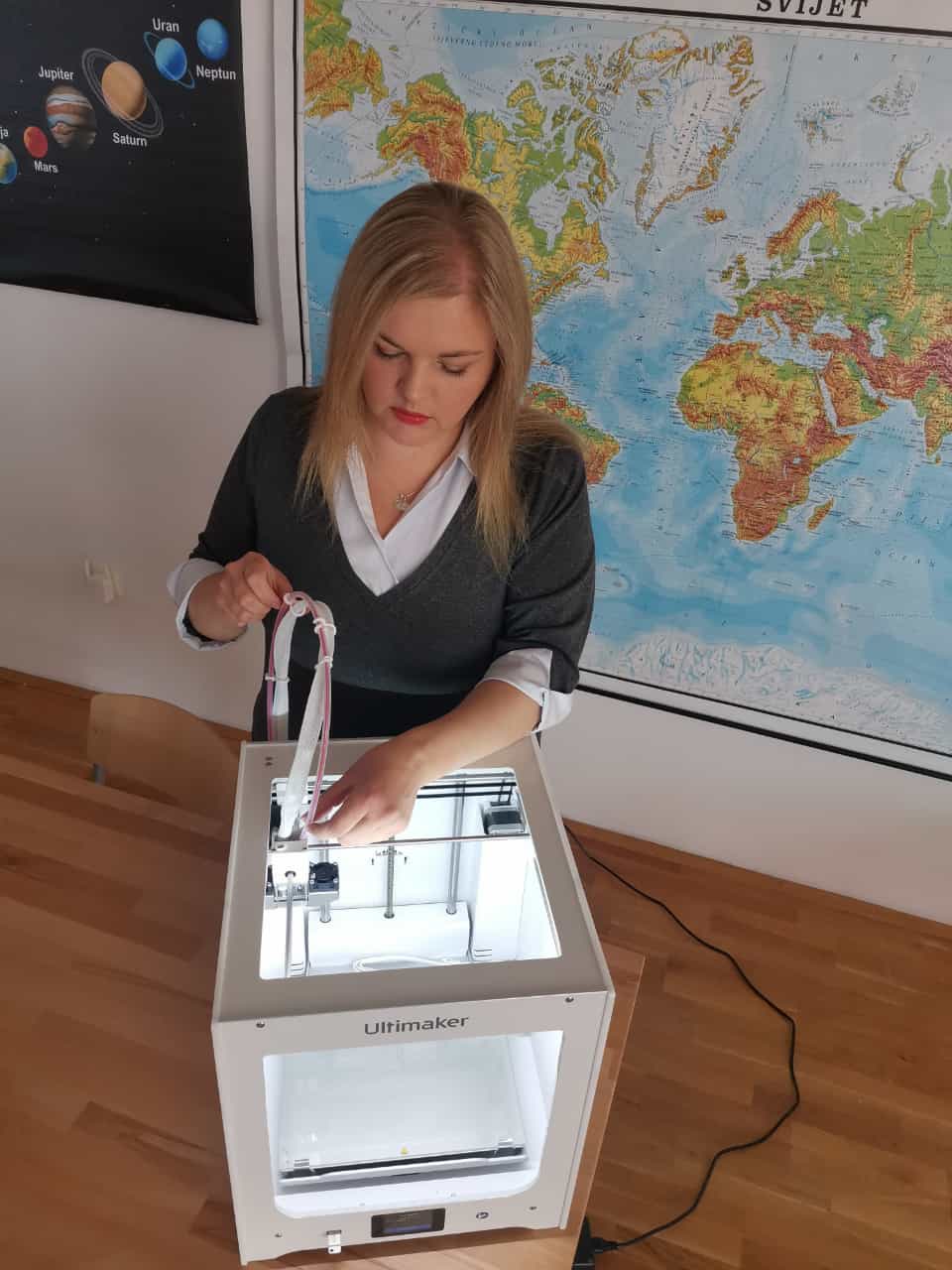 FOTO-VIDEO: Opremljen STE(A)M laboratorij u Srednjoj školi dr. fra Slavka Barbarića u Čitluku