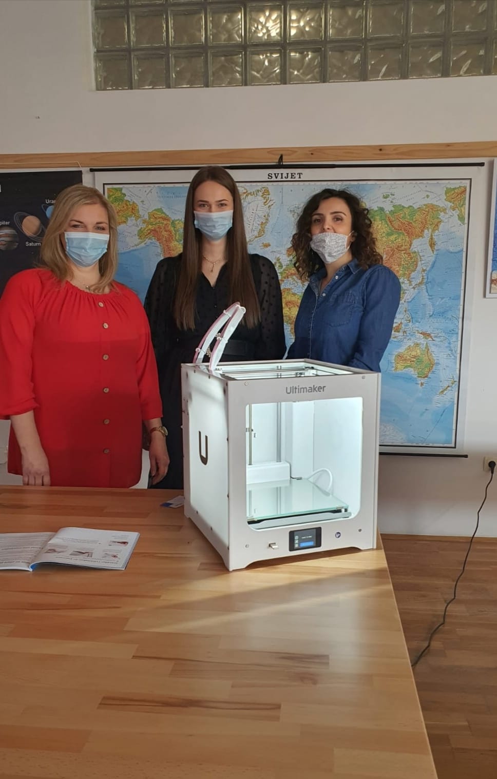 FOTO-VIDEO: Opremljen STE(A)M laboratorij u Srednjoj školi dr. fra Slavka Barbarića u Čitluku