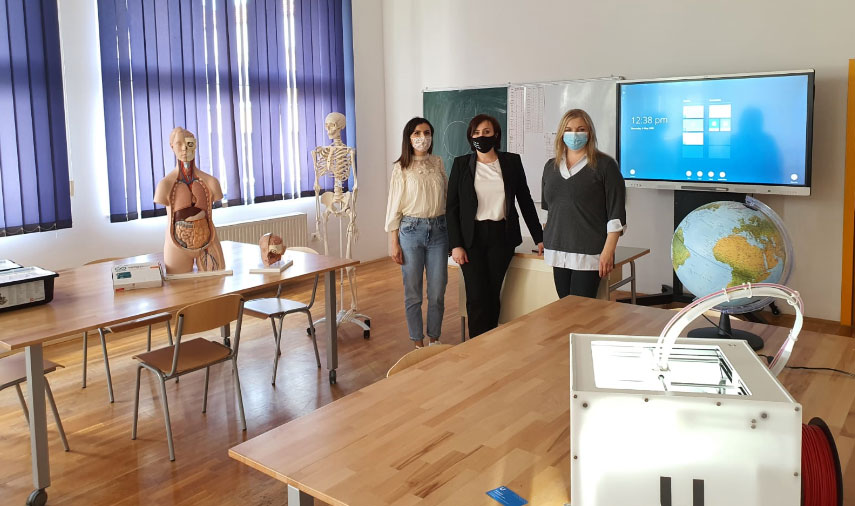 FOTO-VIDEO: Opremljen STE(A)M laboratorij u Srednjoj školi dr. fra Slavka Barbarića u Čitluku