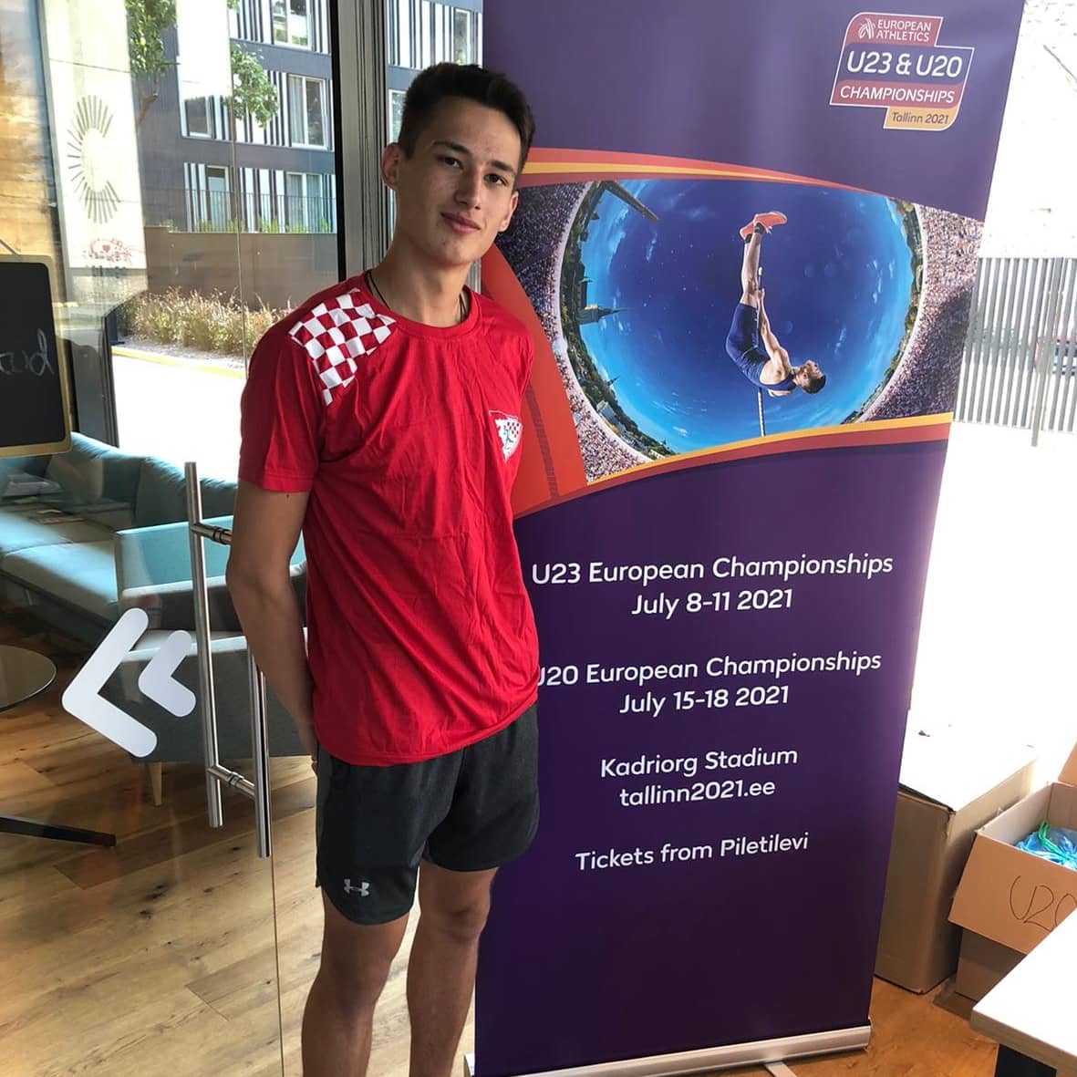 Filip Kozina 8. na Europskom juniorskom prvenstvu