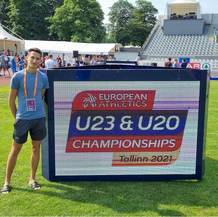 Filip Kozina 8. na Europskom juniorskom prvenstvu