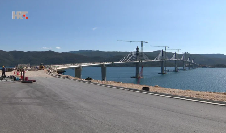 Opremanje Pelješkog mosta u punom zamahu