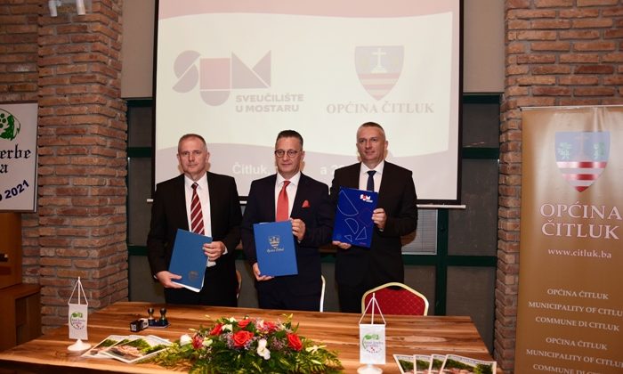 Potpisan ugovor o suradnji između Općine Čitluk i Sveučilišta u Mostaru