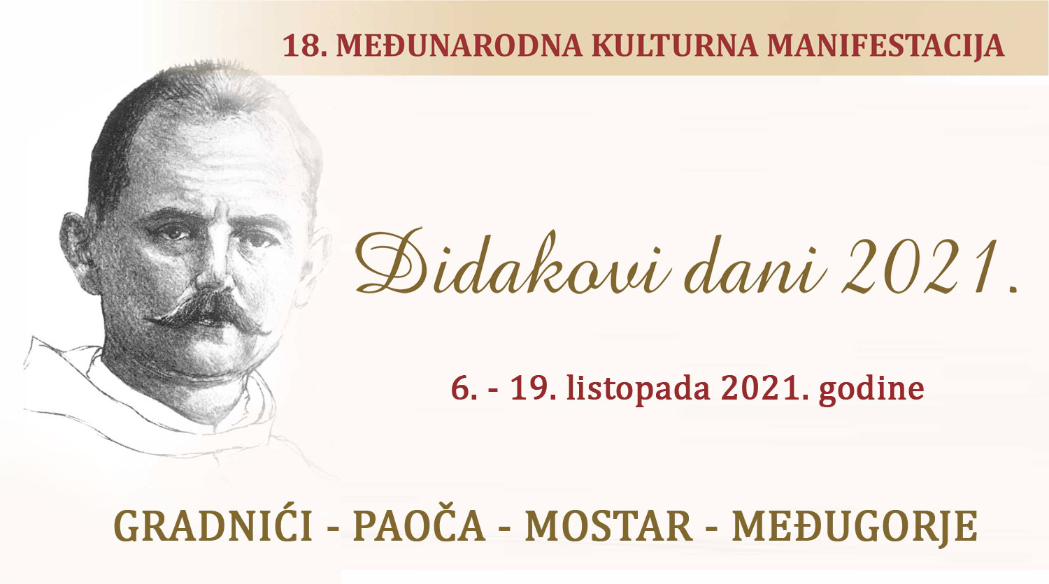 Didakovi dani: ‘Koncert odabranih’ u petak 8. listopada u Kosači