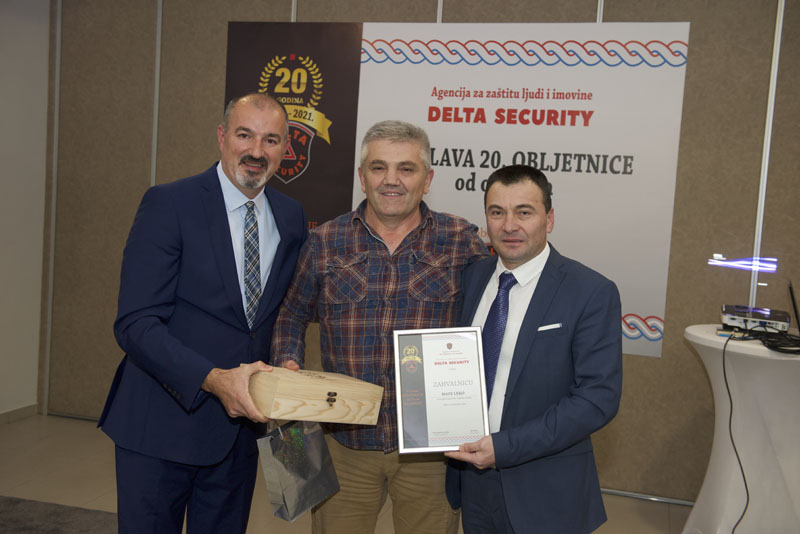 FOTO: Agencija Delta Security d.o.o. Čitluk proslavila 20 godina uspješnog rada