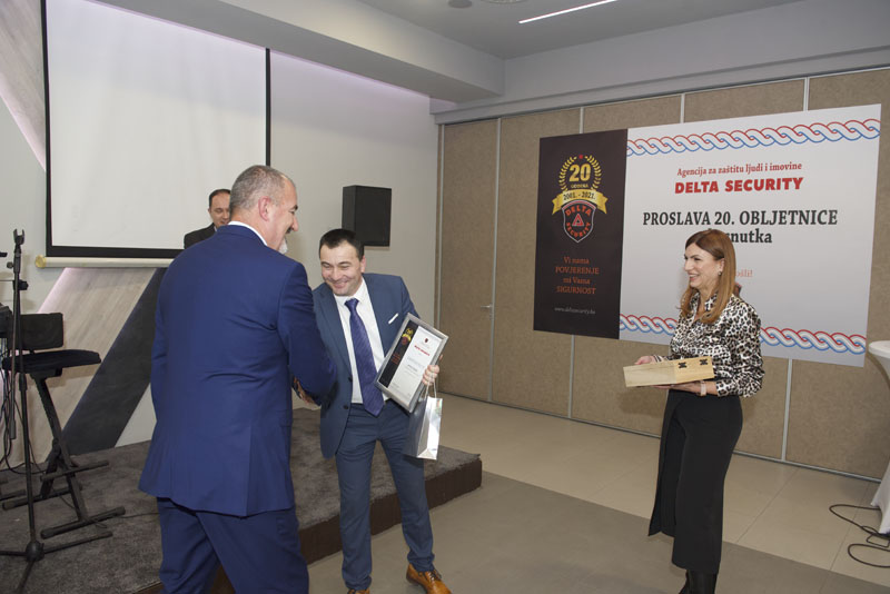 FOTO: Agencija Delta Security d.o.o. Čitluk proslavila 20 godina uspješnog rada