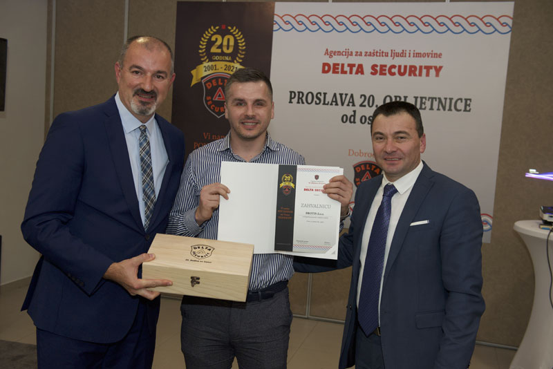 FOTO: Agencija Delta Security d.o.o. Čitluk proslavila 20 godina uspješnog rada