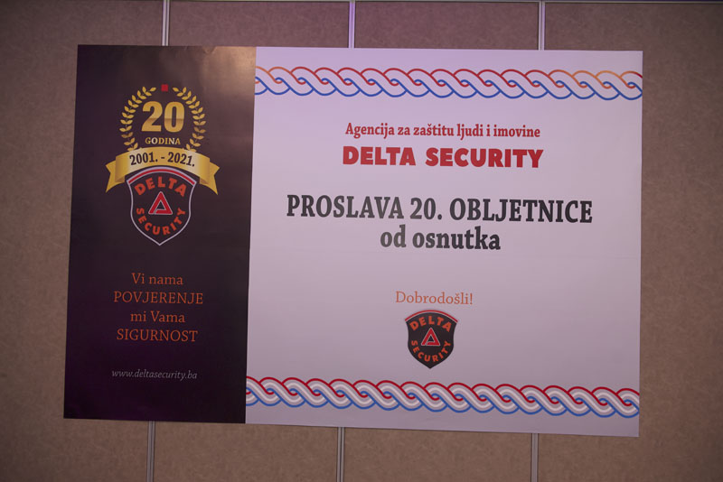 FOTO: Agencija Delta Security d.o.o. Čitluk proslavila 20 godina uspješnog rada