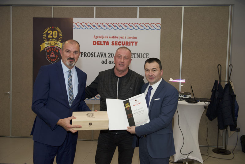 FOTO: Agencija Delta Security d.o.o. Čitluk proslavila 20 godina uspješnog rada